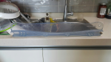 premium kichen sink water splash guard PVC